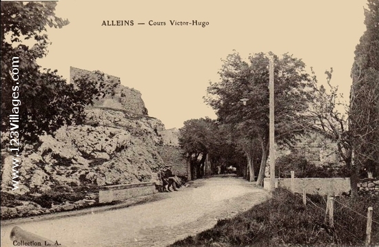 Carte postale de Alleins