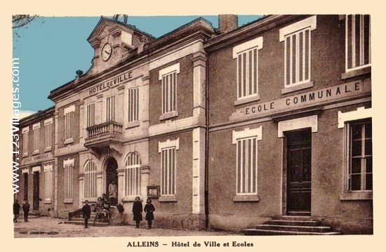 Carte postale de Alleins