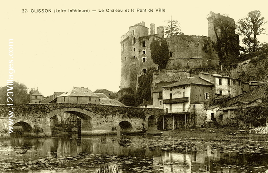 Carte postale de Clisson