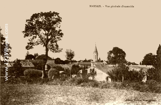 Carte postale de Marsais