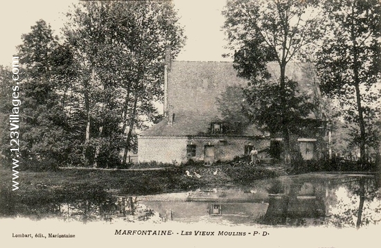 Carte postale de Marfontaine