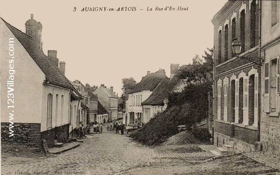 Carte postale de Aubigny-en-Artois