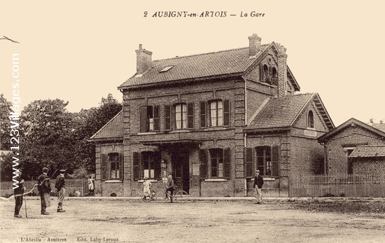 Carte postale de Aubigny-en-Artois