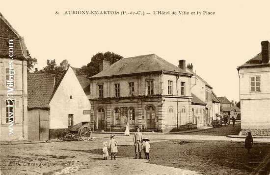 Carte postale de Aubigny-en-Artois