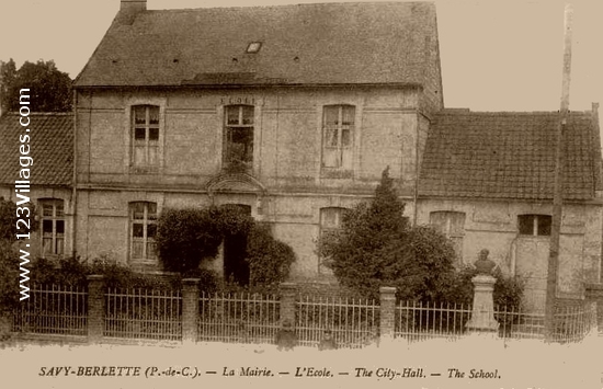 Carte postale de Savy-Berlette