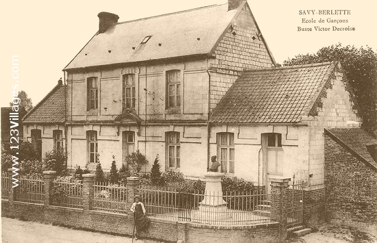 Carte postale de Savy-Berlette