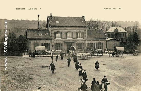 Carte postale de Hesdin