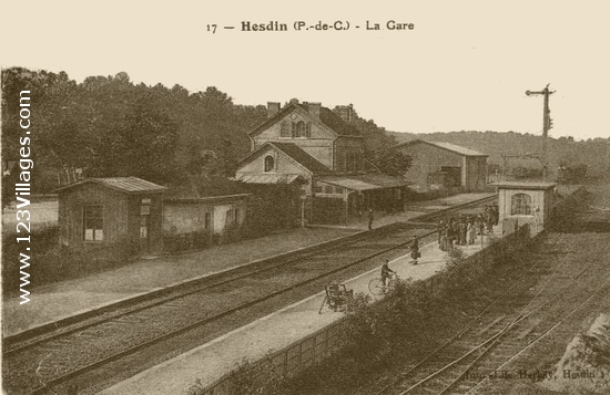 Carte postale de Hesdin