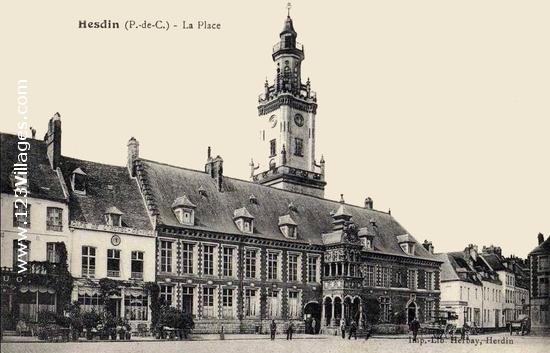 Carte postale de Hesdin