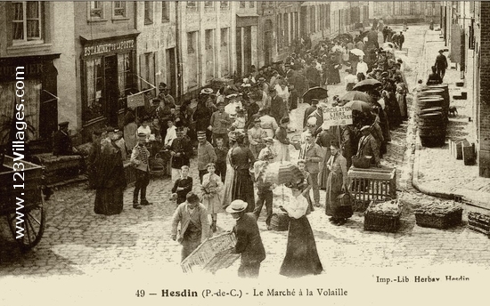 Carte postale de Hesdin