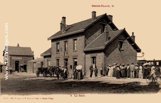 Carte postale de Berck ville