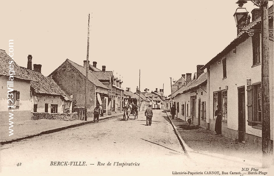 Carte postale de Berck ville