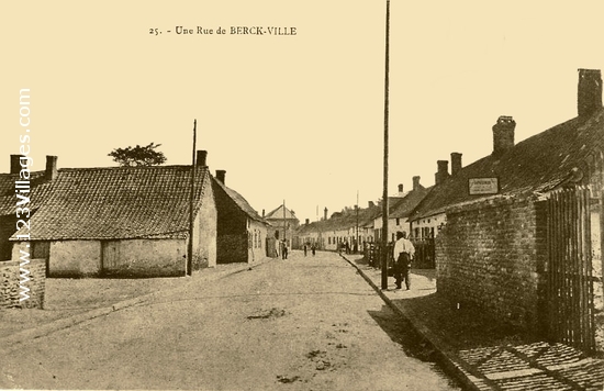 Carte postale de Berck ville