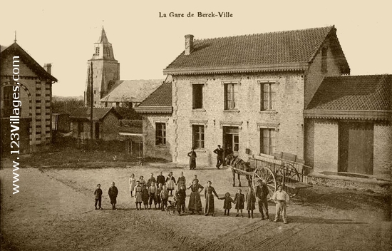 Carte postale de Berck ville