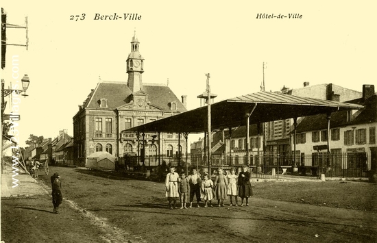 Carte postale de Berck ville