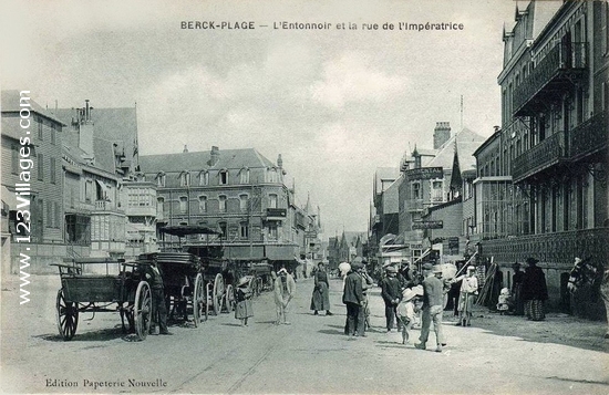 Carte postale de Berck plage