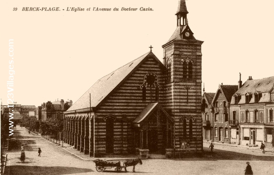 Carte postale de Berck plage