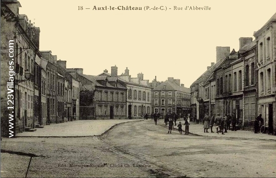 Carte postale de Auxi-le-Château