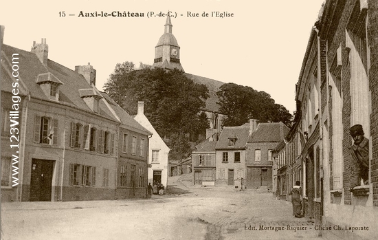 Carte postale de Auxi-le-Château