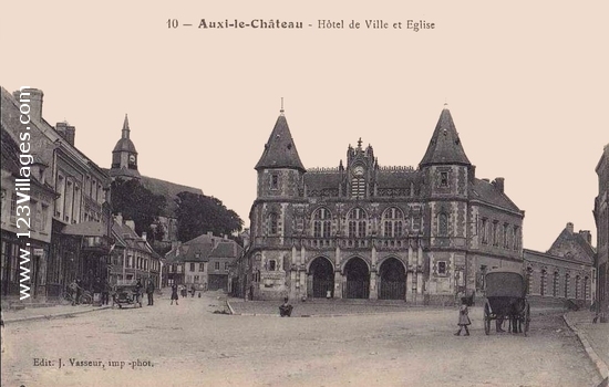 Carte postale de Auxi-le-Château