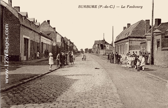 Carte postale de Burbure