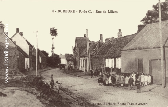 Carte postale de Burbure