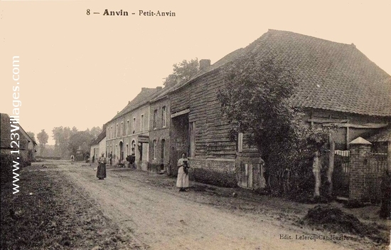 Carte postale de Anvin 