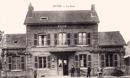 Carte postale de Anvin 