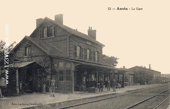 Carte postale de Anvin 