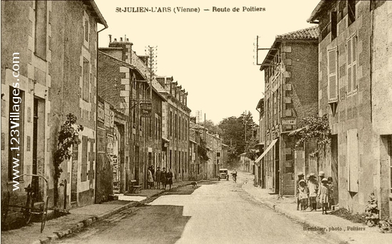 Carte postale de Saint-Julien-l Ars