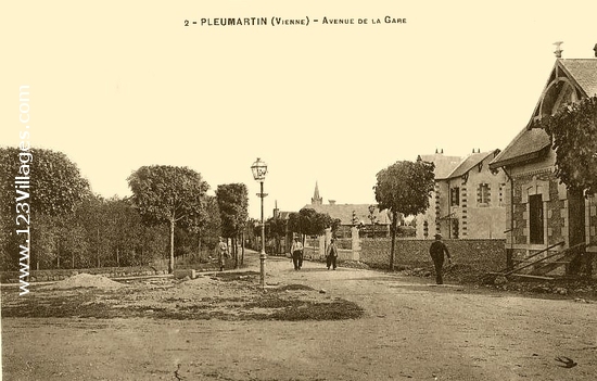 Carte postale de Pleumartin