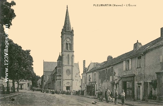 Carte postale de Pleumartin