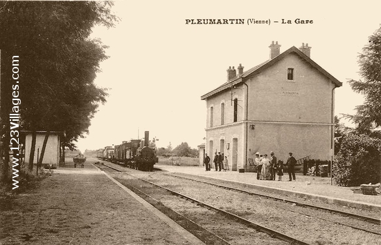 Carte postale de Pleumartin