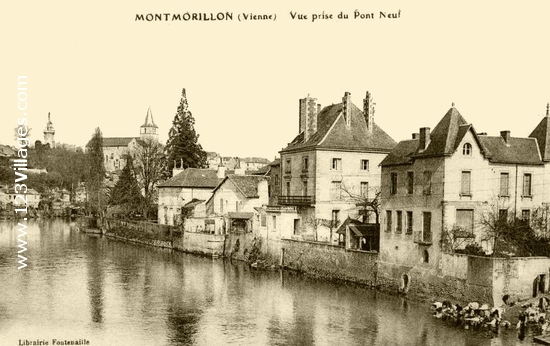 Carte postale de Montmorillon