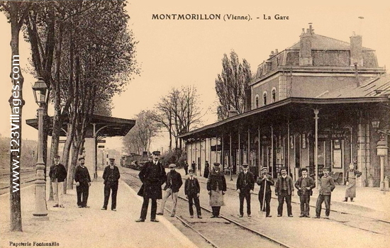 Carte postale de Montmorillon