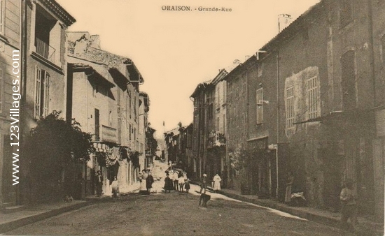 Carte postale de Oraison