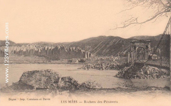 Carte postale de Les Mées