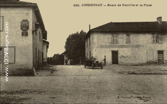 Carte postale de Condeissiat