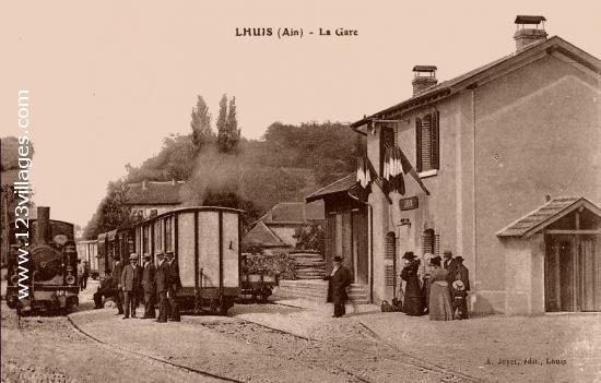 Carte postale de Lhuis 