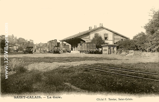 Carte postale de Saint-Calais