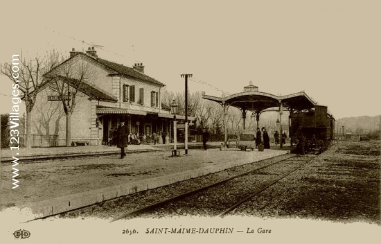 Carte postale de Saint-Maime