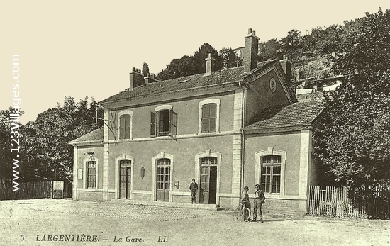 Carte postale de Largentière