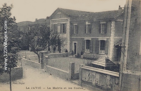 Carte postale de La Javie