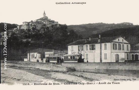 Carte postale de Contes