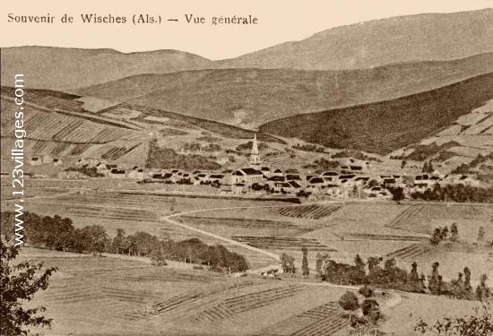 Carte postale de Wisches 