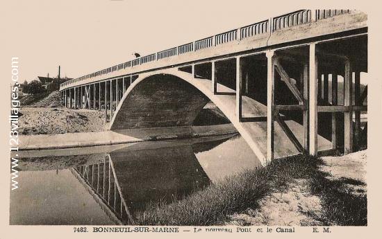 Carte postale de Bonneuil-sur-Marne