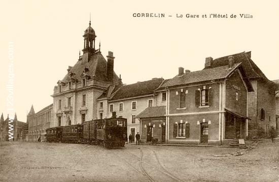 Carte postale de Corbelin 