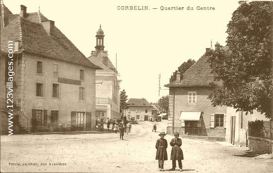 Carte postale de Corbelin 