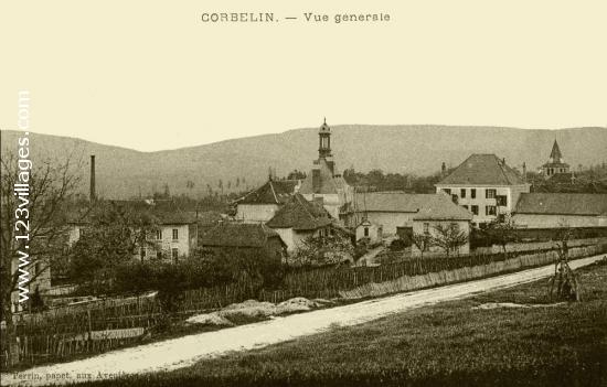 Carte postale de Corbelin 