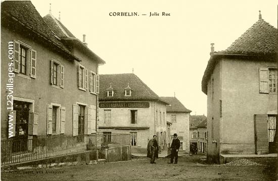 Carte postale de Corbelin 